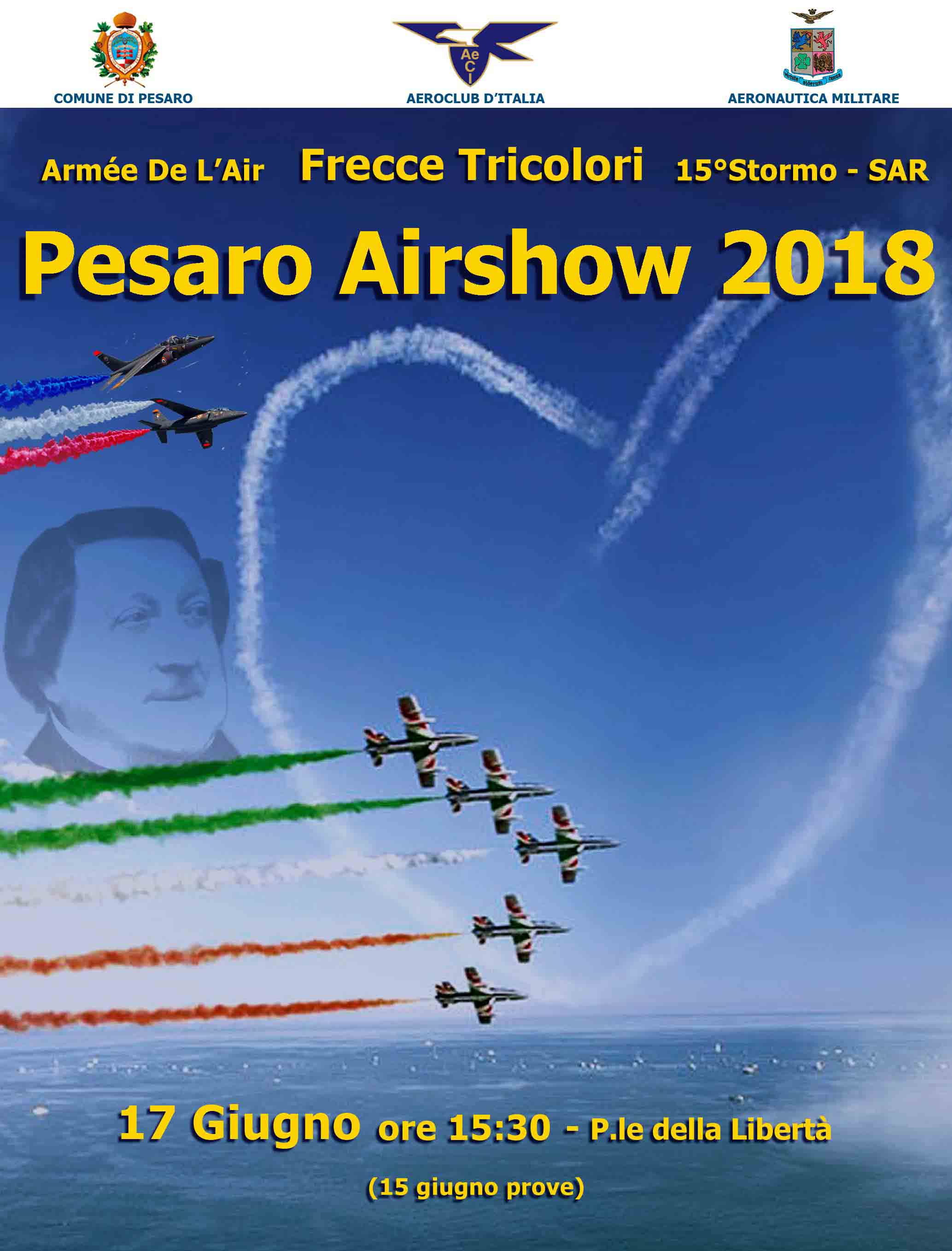 Pesaro Air Show 17 giugno 2018 – Frecce Tricolori